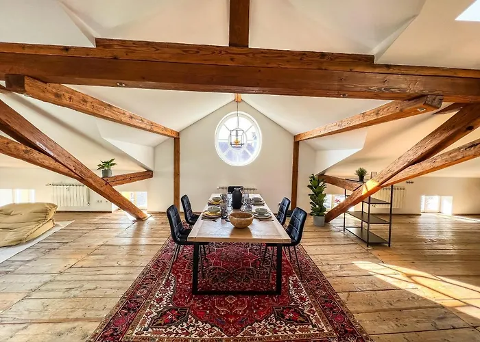 Loft-wohnung Im Herzen Von - 100m2 - Smarttv 基姆湖畔普林