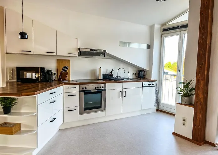 公寓 Loft-wohnung Im Herzen Von - 100m2 - Smarttv *