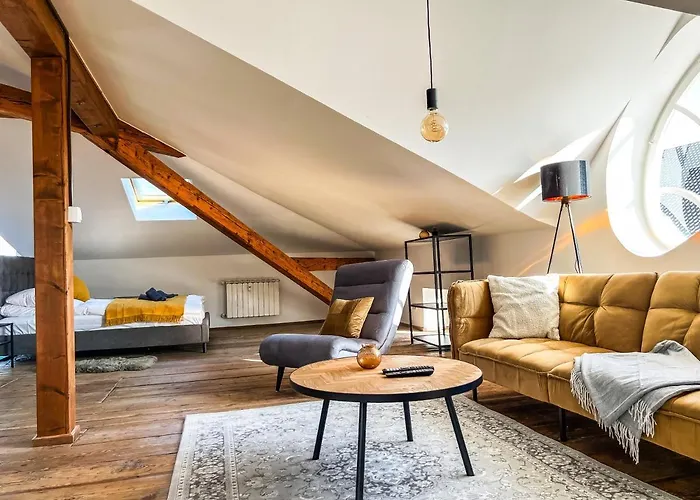 公寓 Loft-wohnung Im Herzen Von - 100m2 - Smarttv 基姆湖畔普林