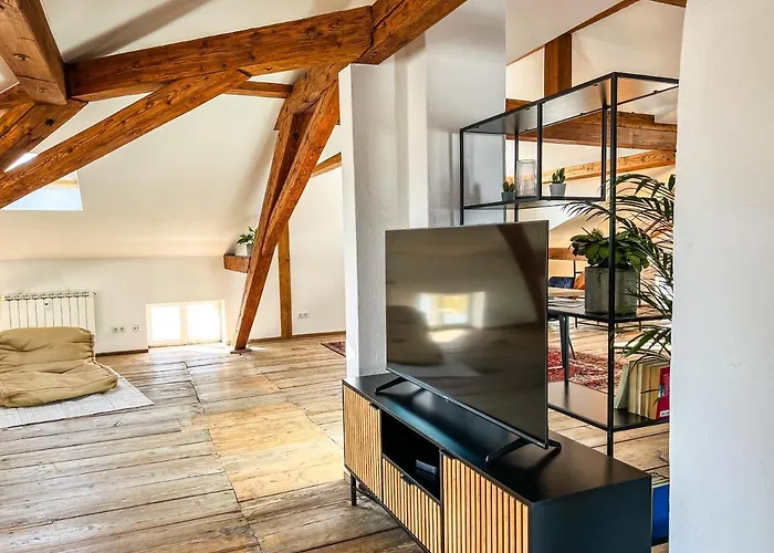 Apartman Loft-wohnung Im Herzen Von - 100m2 - Smarttv Prien am Chiemsee